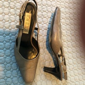 Saks Fifth Ave -Folio Slingbacks Light gray 8.5